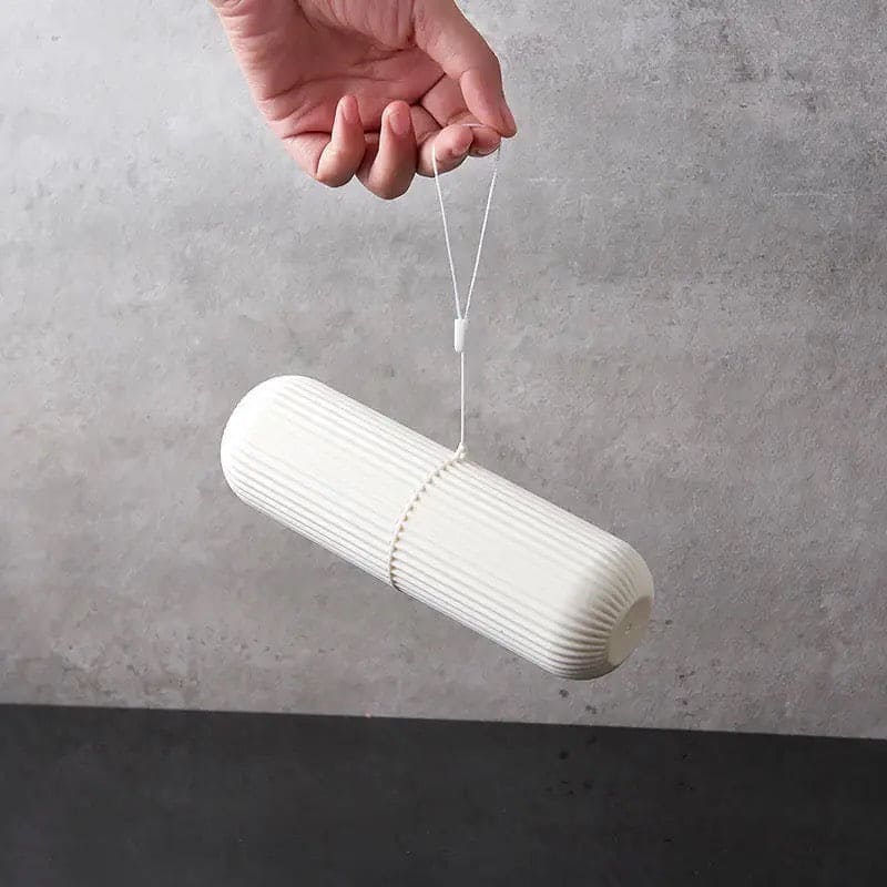 Capsule Toothbrush Holder, Travel Toiletries Storage Cup, Bathroom Storage Case, Washing Mouth Cup, Hiking Camping Plastic Toothbrush Holder, Multipurpose Capsule Shape Container Case Box Capsule Toothbrush Holder, Travel Toiletries Storage Cup, Bathroom Storage Case, Washing Mouth Cup, Hiking Camping Plastic Toothbrush Holder, Multipurpose Capsule Shape Container Case Box